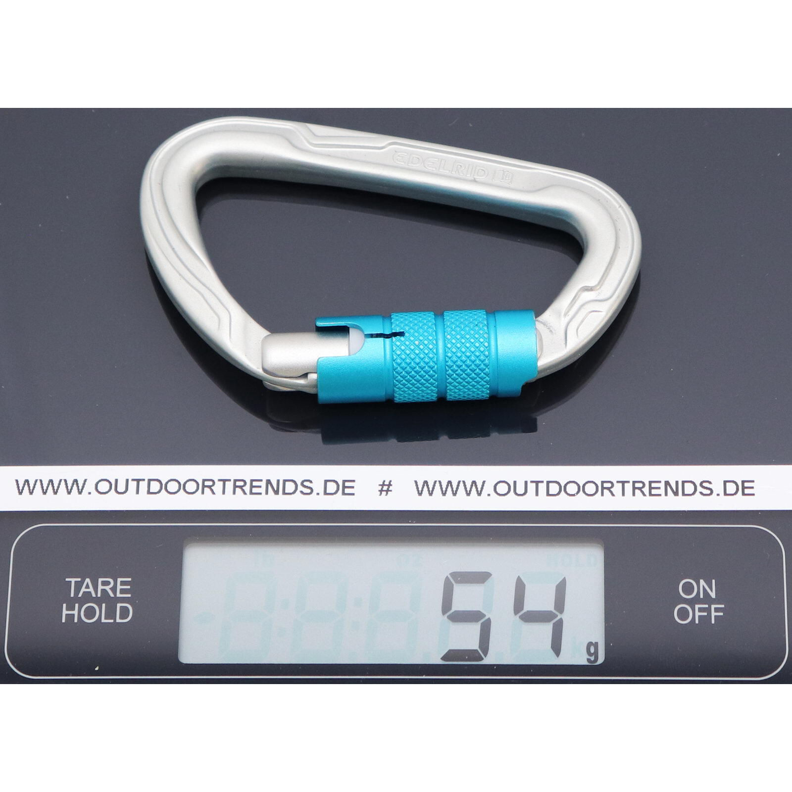Mousqueton EDELRID Pure Triple III Argent 2/2