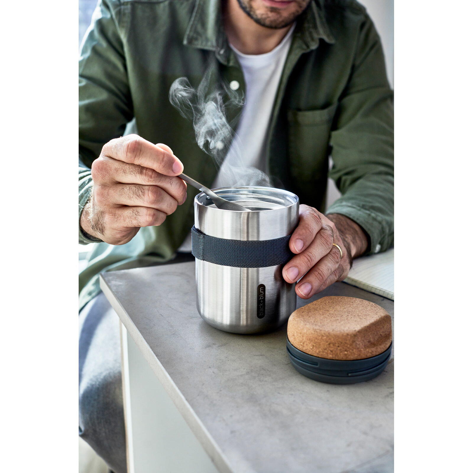 Thermo Pot  Gris 550ML 4/6