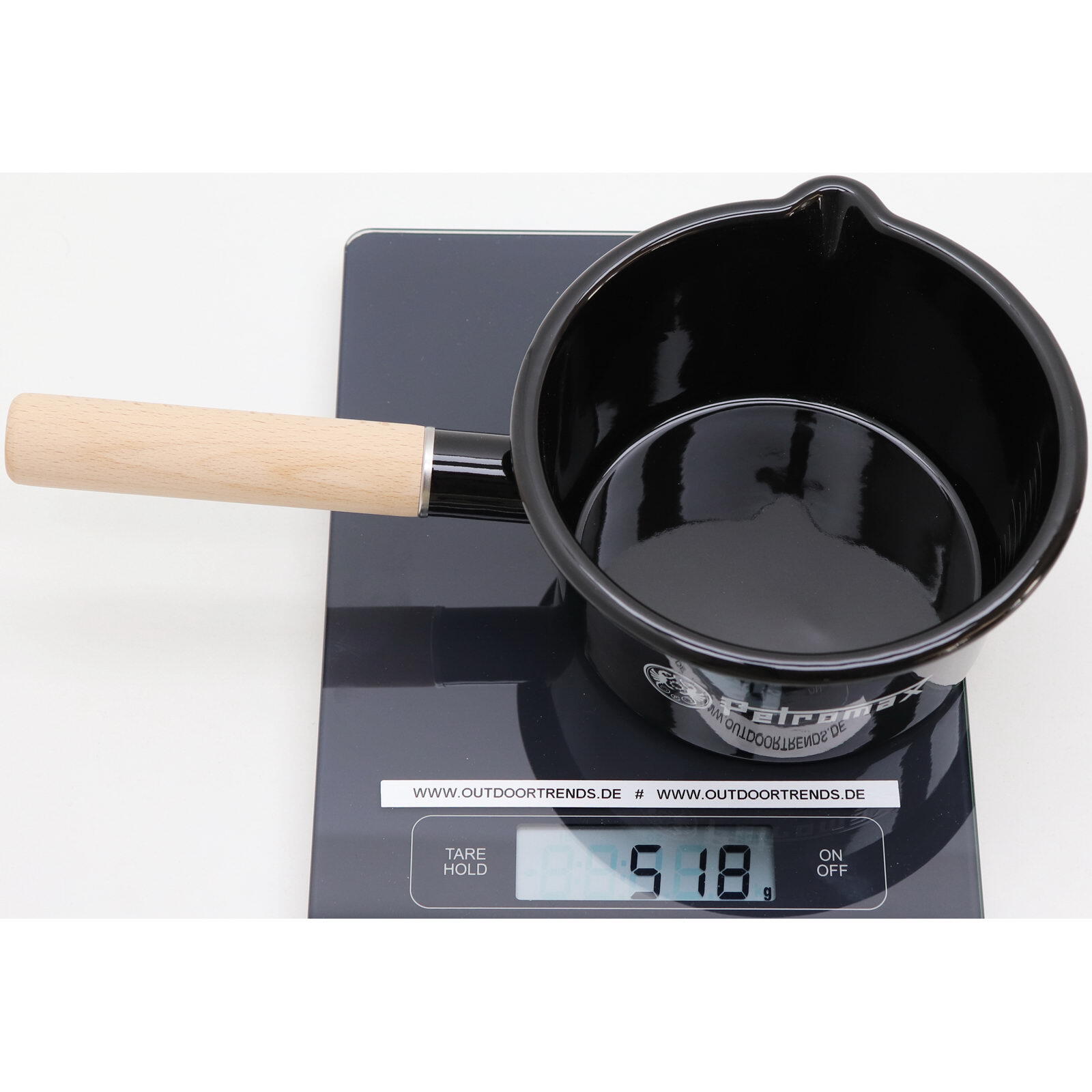 PETROMAXEmaille sauspan 1L zwart 6/7