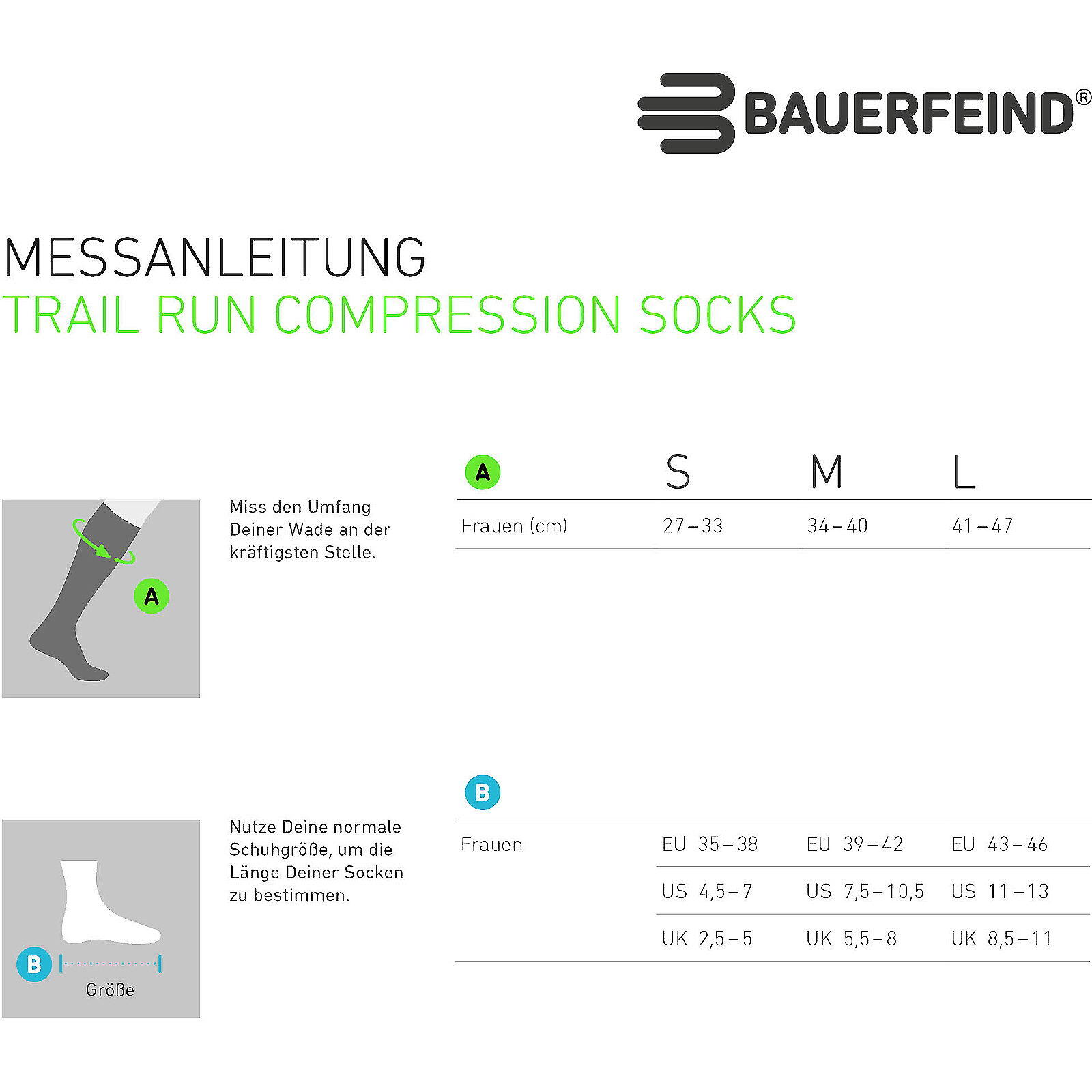 Merino compressiekousen voor vrouwen Bauerfeind 2/7