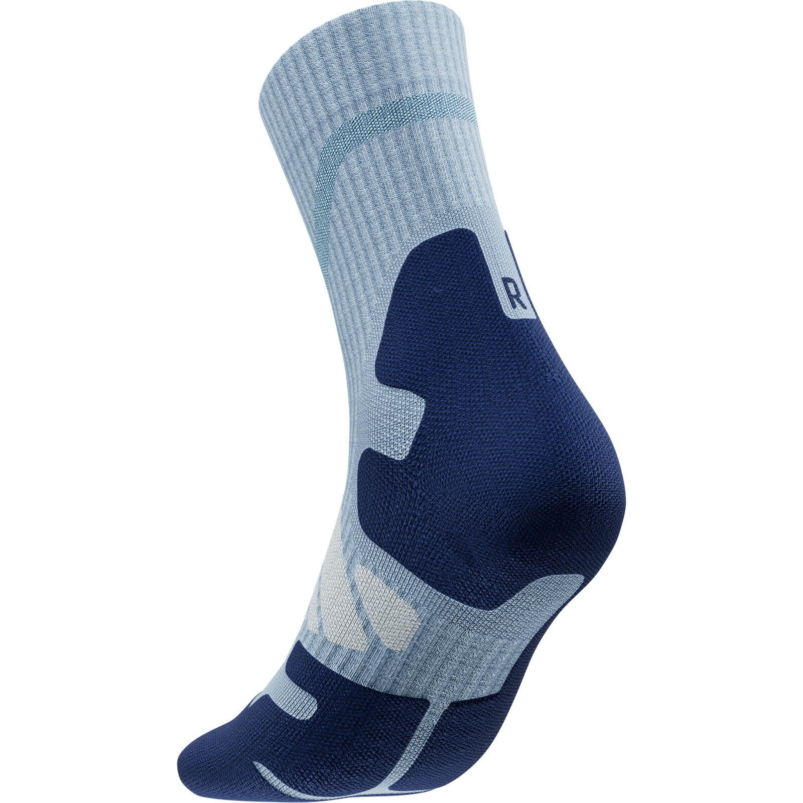 Chaussettes mi-hautes mérino femme Bauerfeind Outdoor Merino 5/7