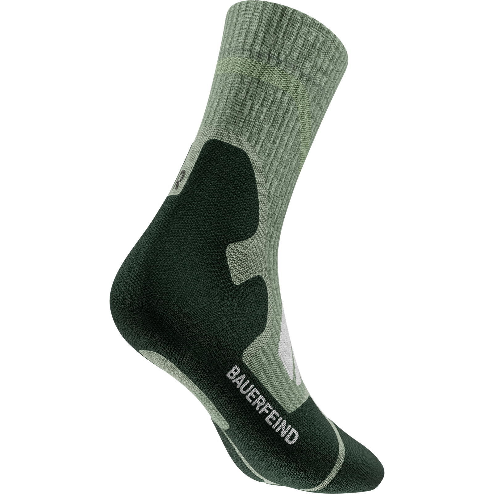 Wander-Socken Outdoor Merino Mid Cut Socks Damen herbal green 7/7