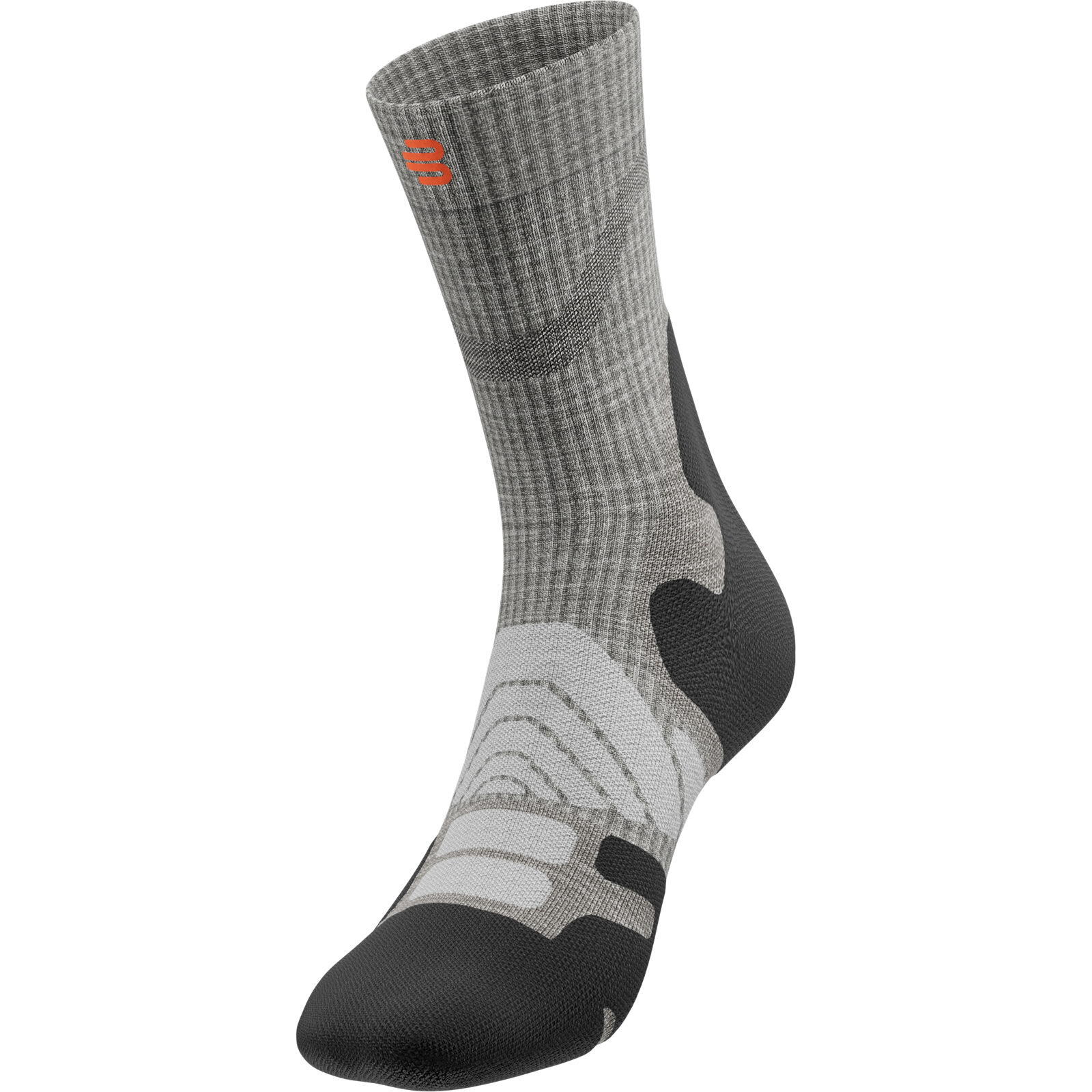 Chaussettes mi-hautes mérino femme Bauerfeind Outdoor Merino 2/7