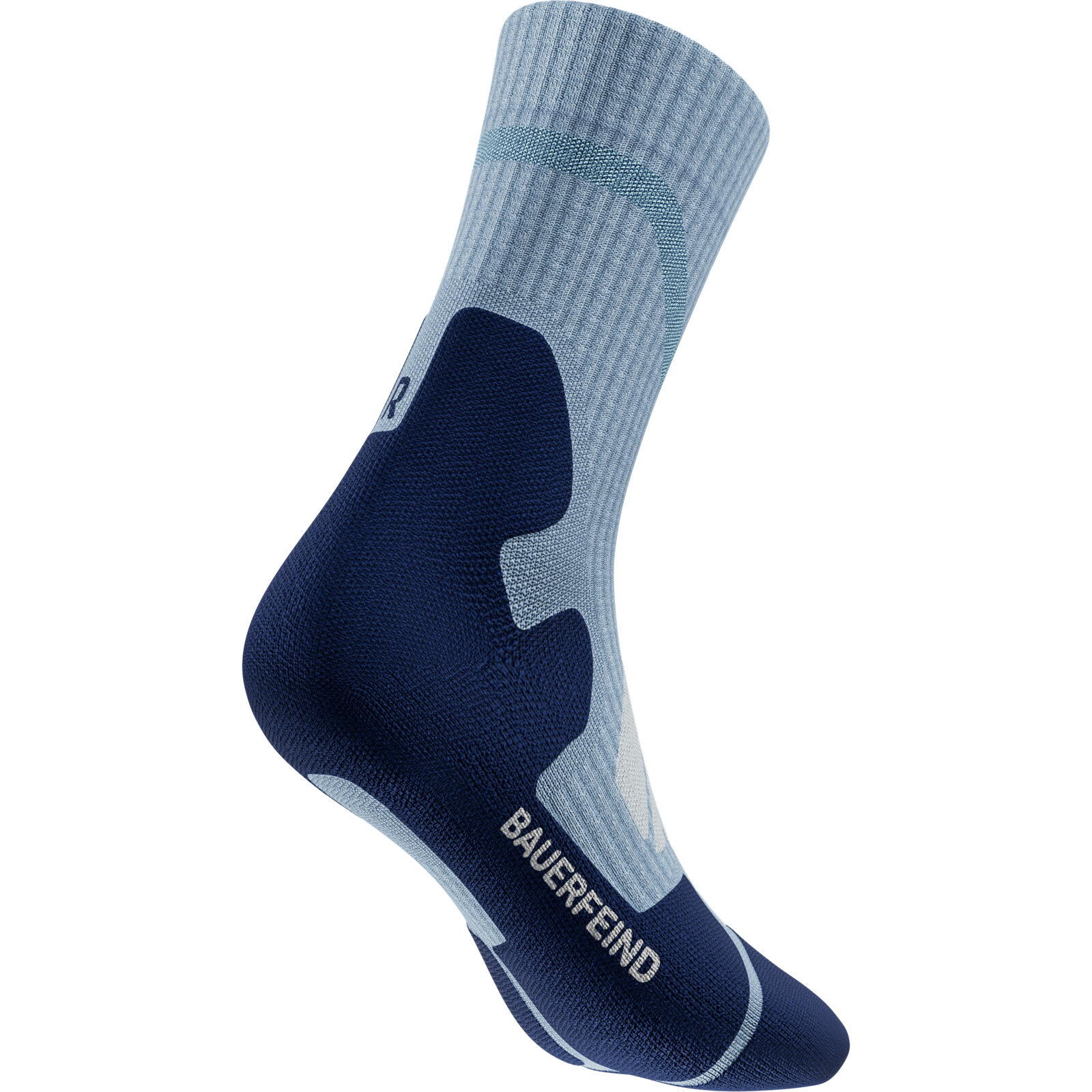 Chaussettes mi-hautes mérino femme Bauerfeind Outdoor Merino 7/7