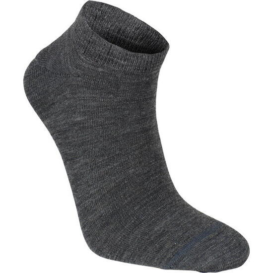 Merinosocken Wool Sock X-Low grey marl