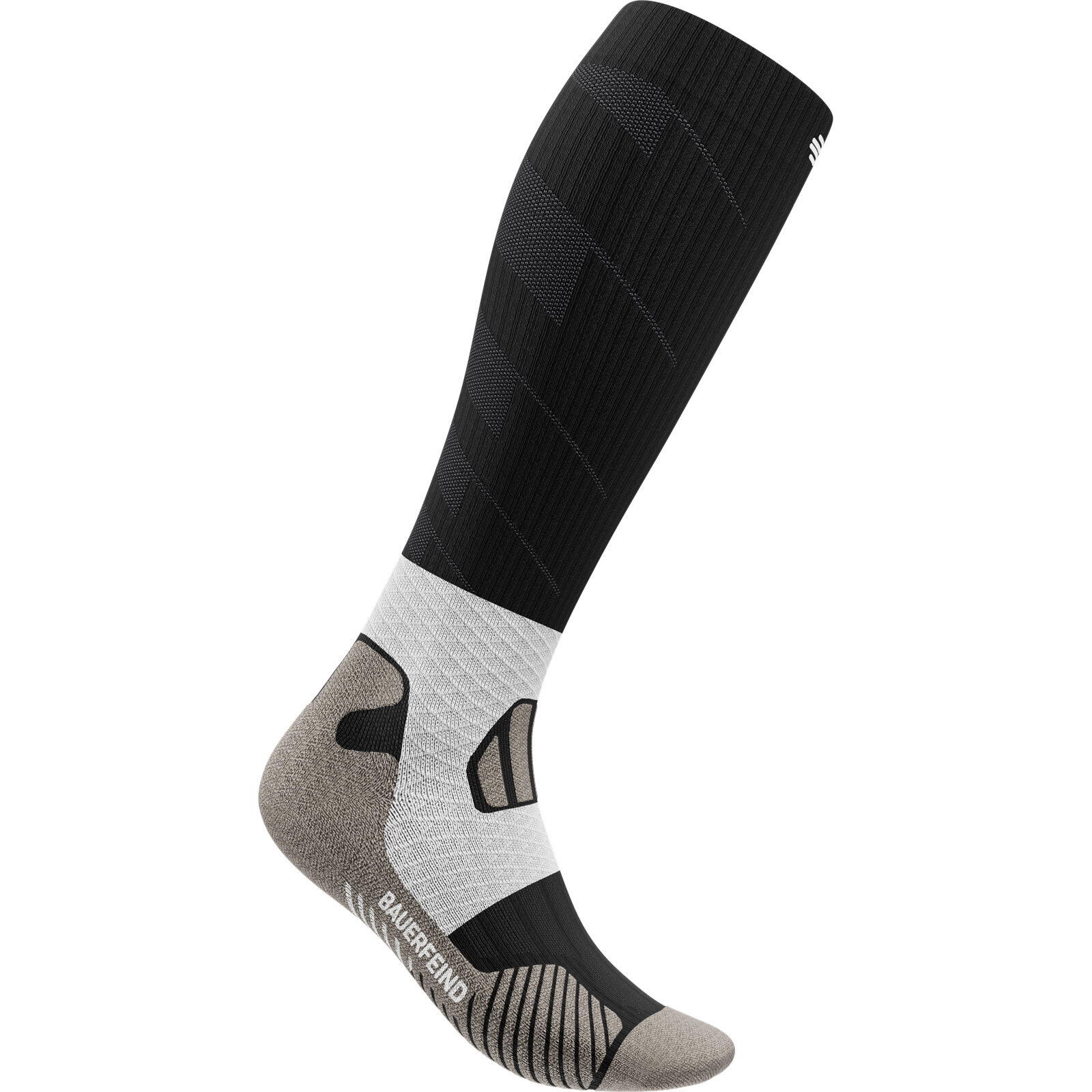 Trailrunning-Socken Trail Run Compression Socks Men carbon black 4/7
