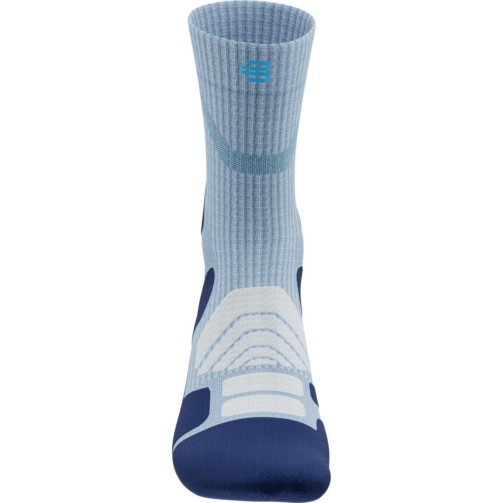 Chaussettes mi-hautes mérino femme Bauerfeind Outdoor Merino 4/7
