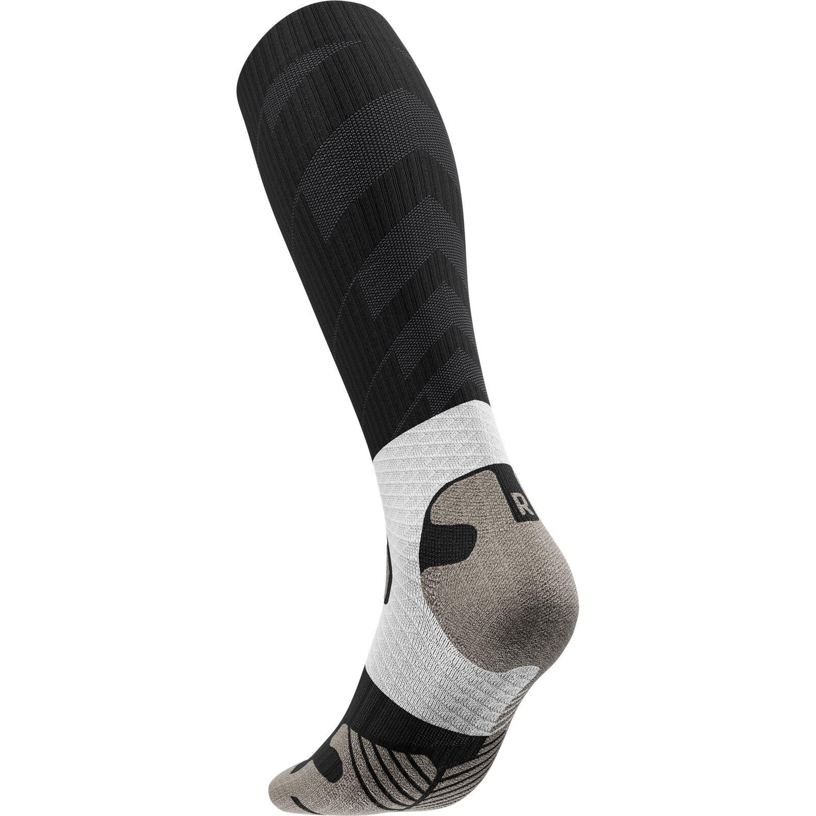 Trailrunning-Socken Trail Run Compression Socks Men carbon black 6/7