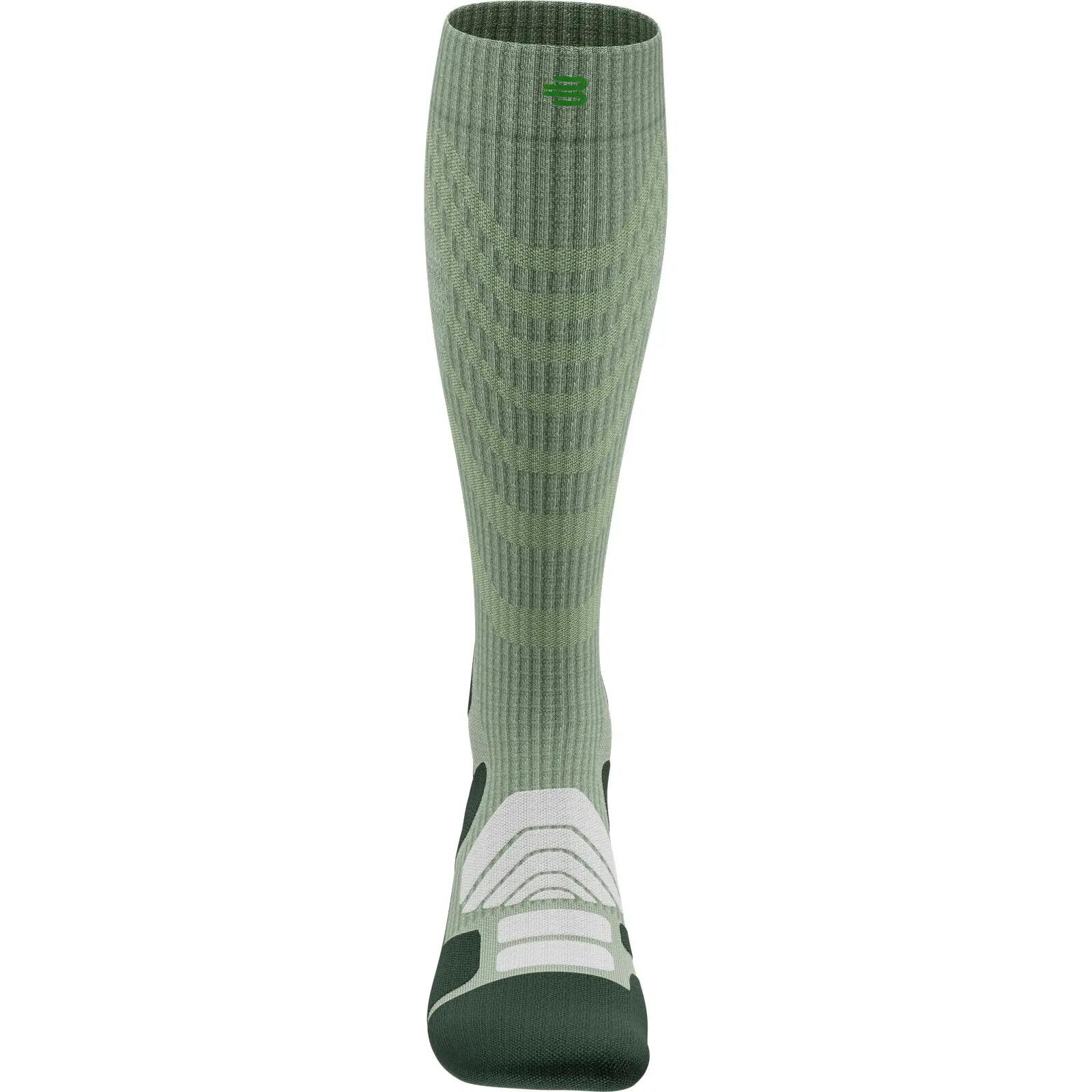 Wandersocken Outdoor Merino Compression Socks Damen herbal green 4/7