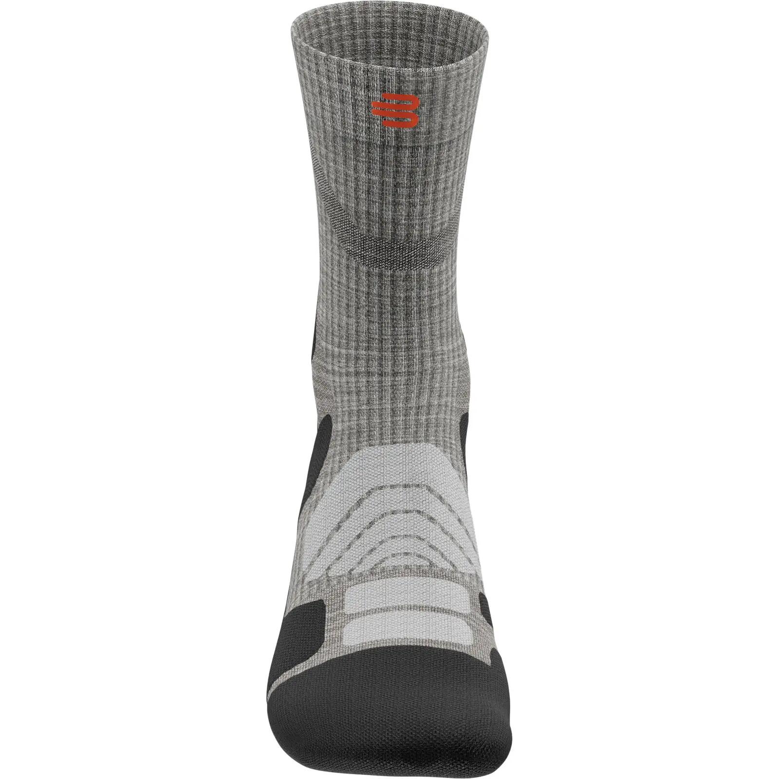 Meias de altura média em merino para mulher Bauerfeind Outdoor Merino 4/7