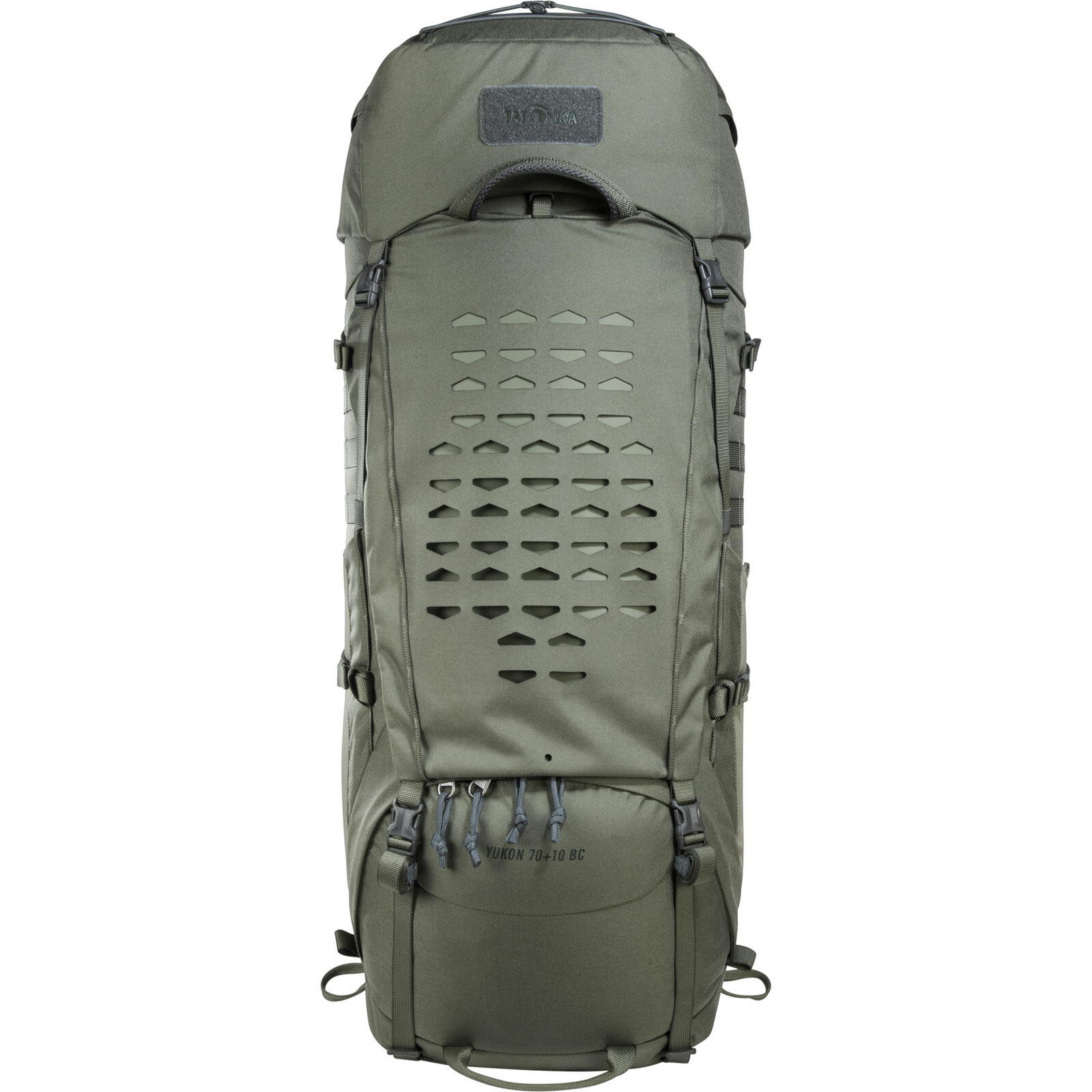Bushcraft- & Trekkingrucksack Yukon 70+10 BC stone grey olive 3/7