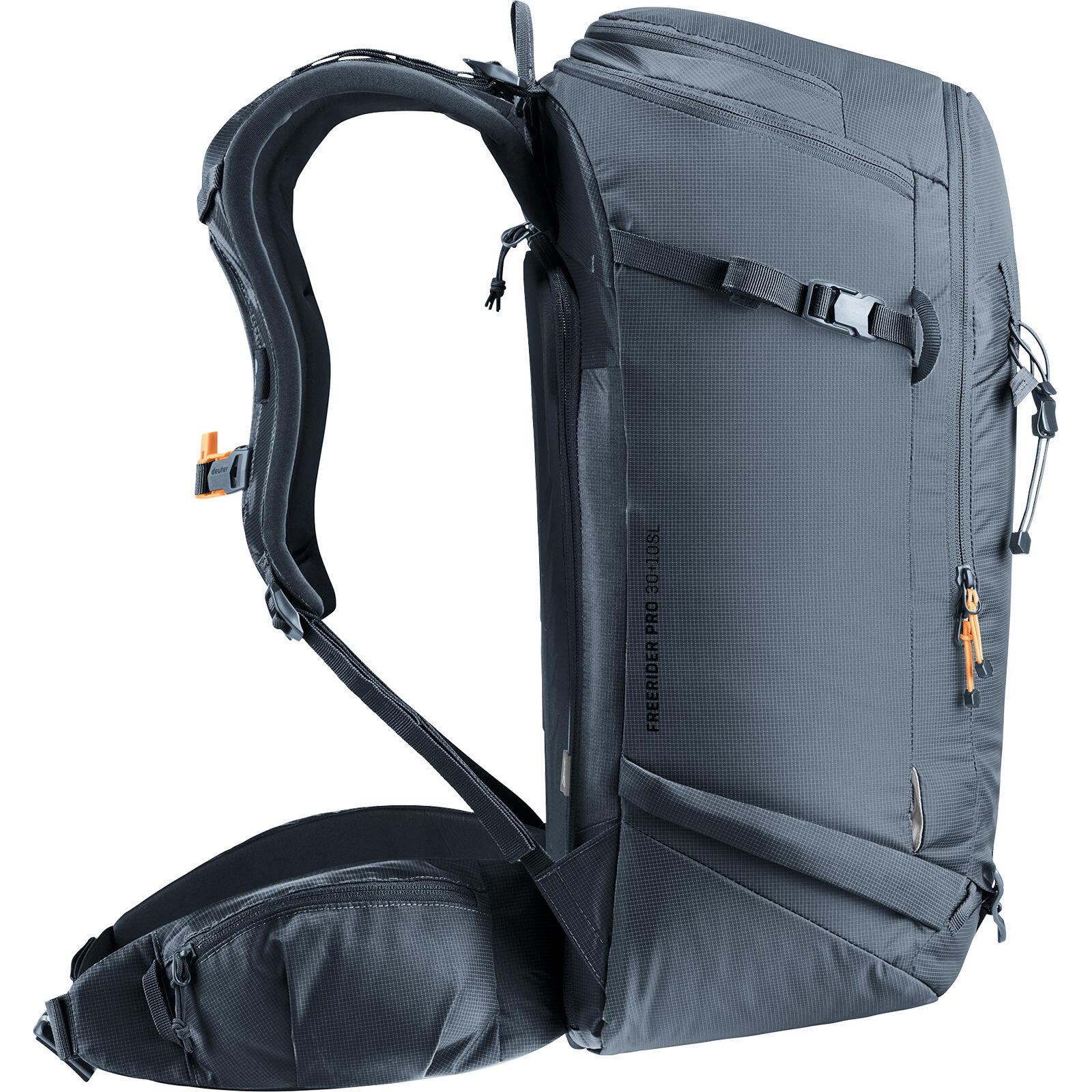 Skitourenrucksack Freerider Pro 30+10 SL black 3/7
