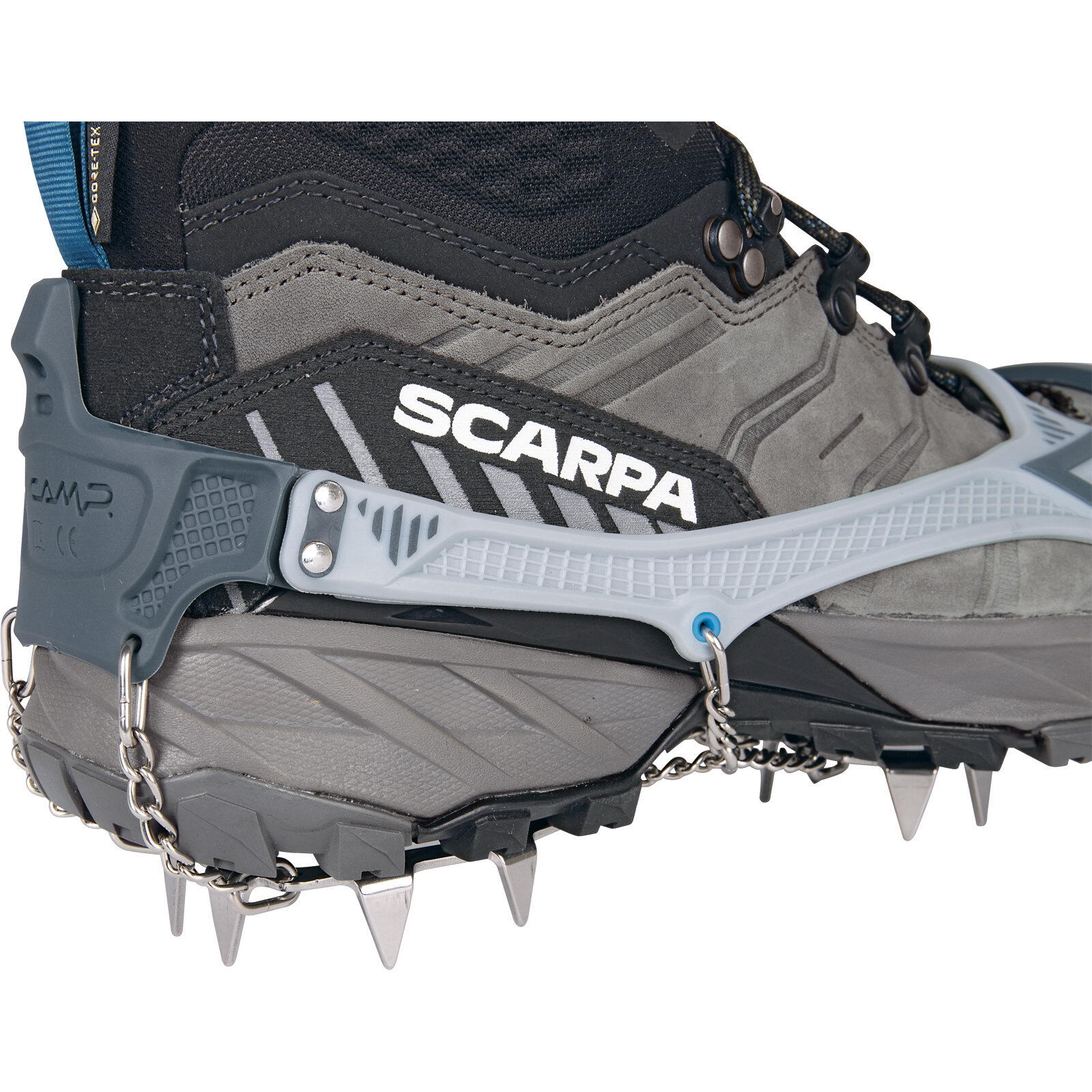 Crampons Ice Master Pro Camp 36-38 EU 16 pointes acier 15 mm fixation bi-matière 4/7