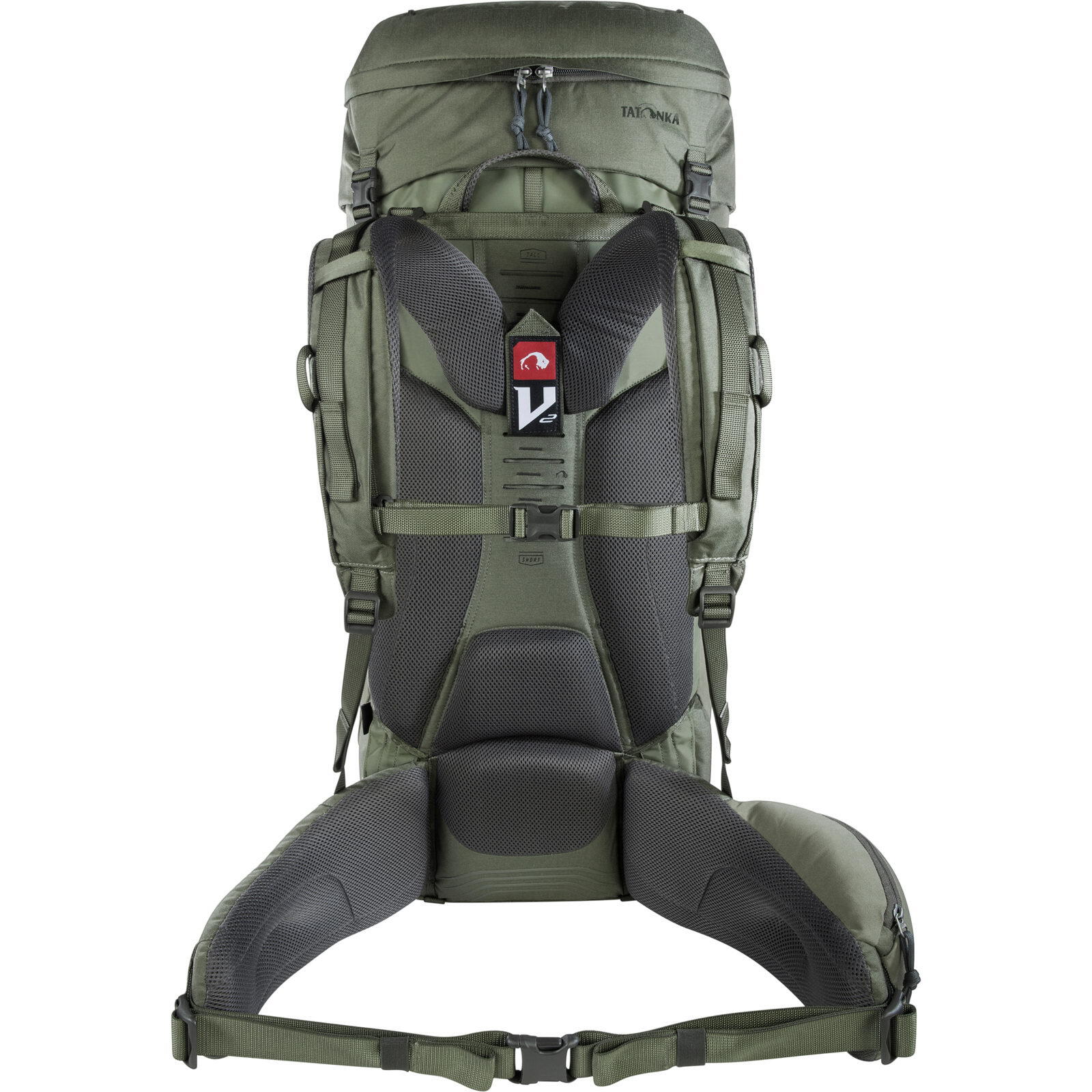 Bushcraft- & Trekkingrucksack Yukon 70+10 BC stone grey olive 4/7