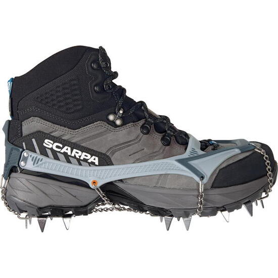 Crampons Nesmeky Ice Master Pro 16 pointes acier 15 mm fixation bimatière artic.