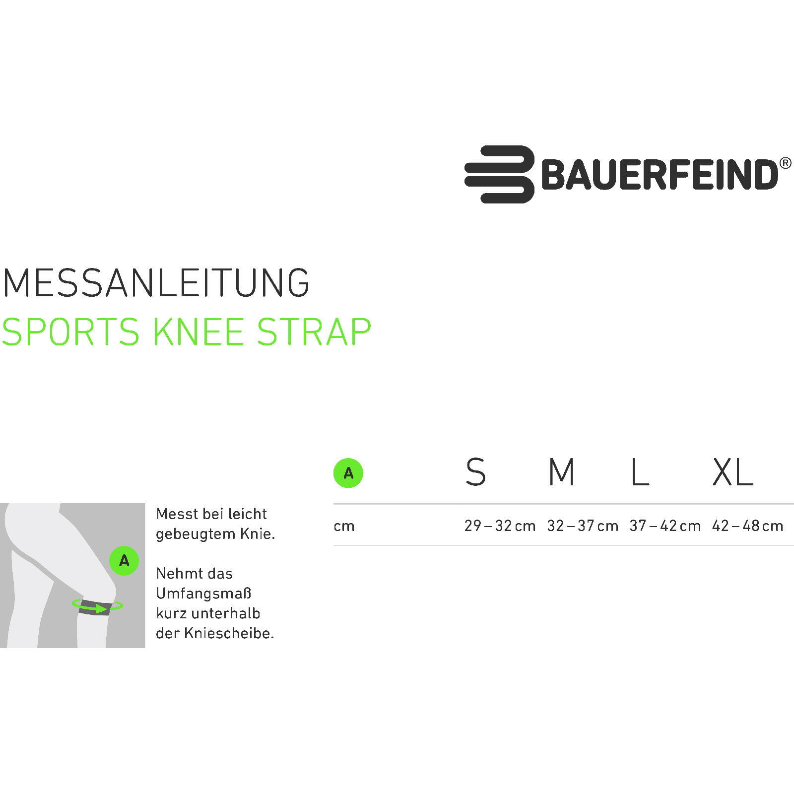 Joelheira Bauerfeind Sports 2/7