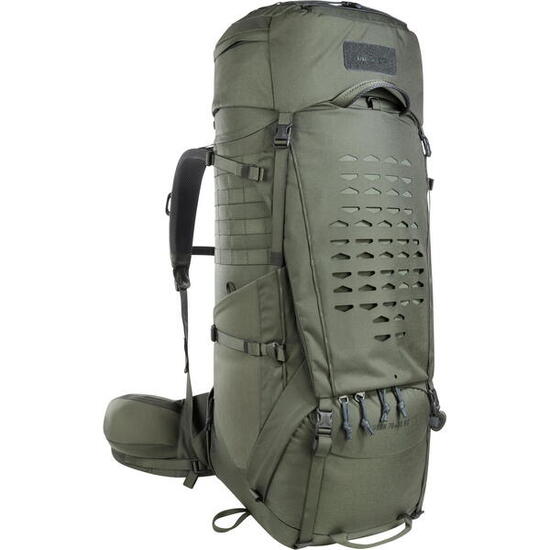 Bushcraft- & Trekkingrucksack Yukon 70+10 BC stone grey olive