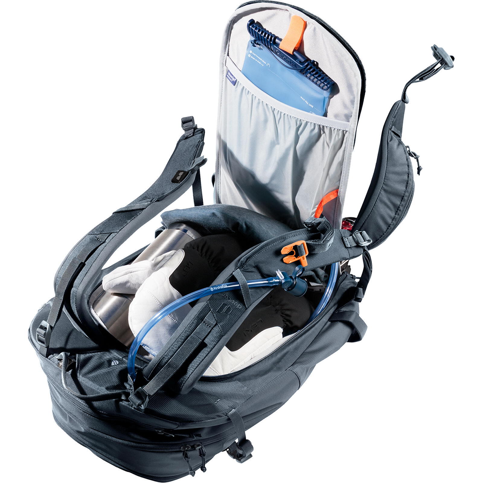 Plecak skiturowy Deuter Freerider 30 - black/black 7/7