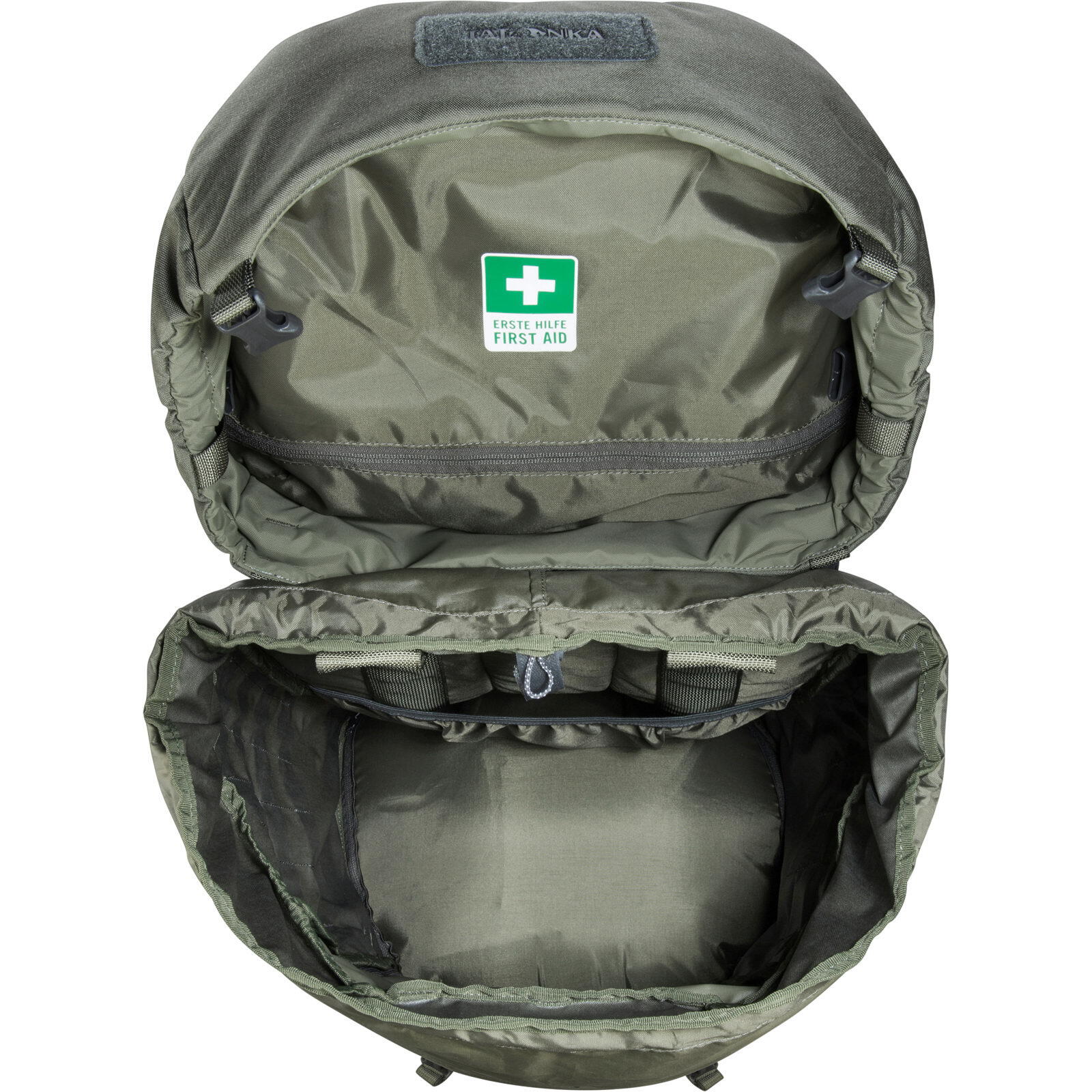 Bushcraft- & Trekkingrucksack Yukon 70+10 BC stone grey olive 6/7