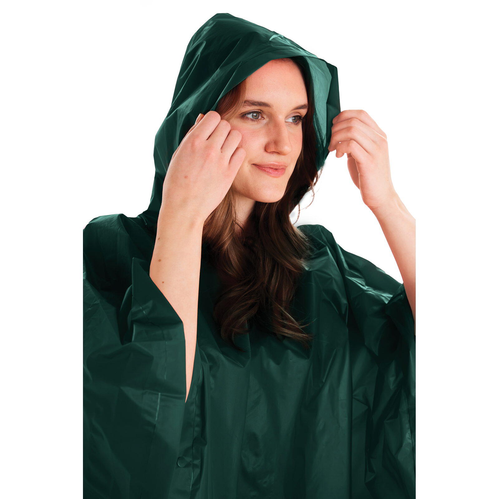 Regenponcho Leichtponcho green 3/4