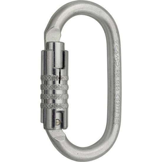 Karabinek stalowy Oval Pro 3Lock marki CAMP