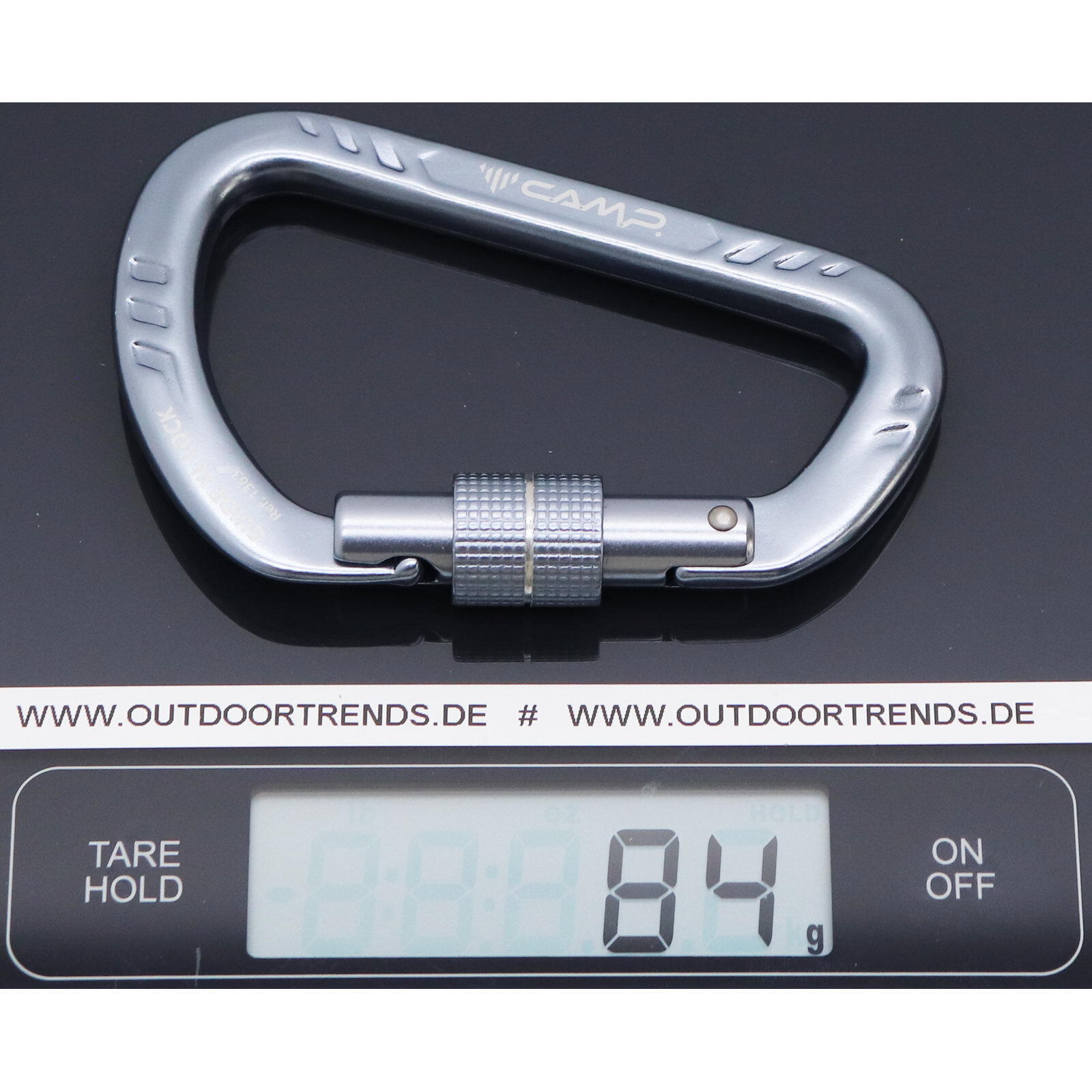 Schraubkarabiner Guide XL Lock titanium 2/2