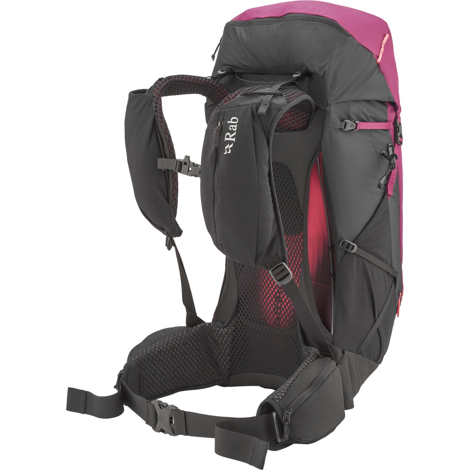 Wanderrucksack Airox 34 ND mulberry-black 4/7