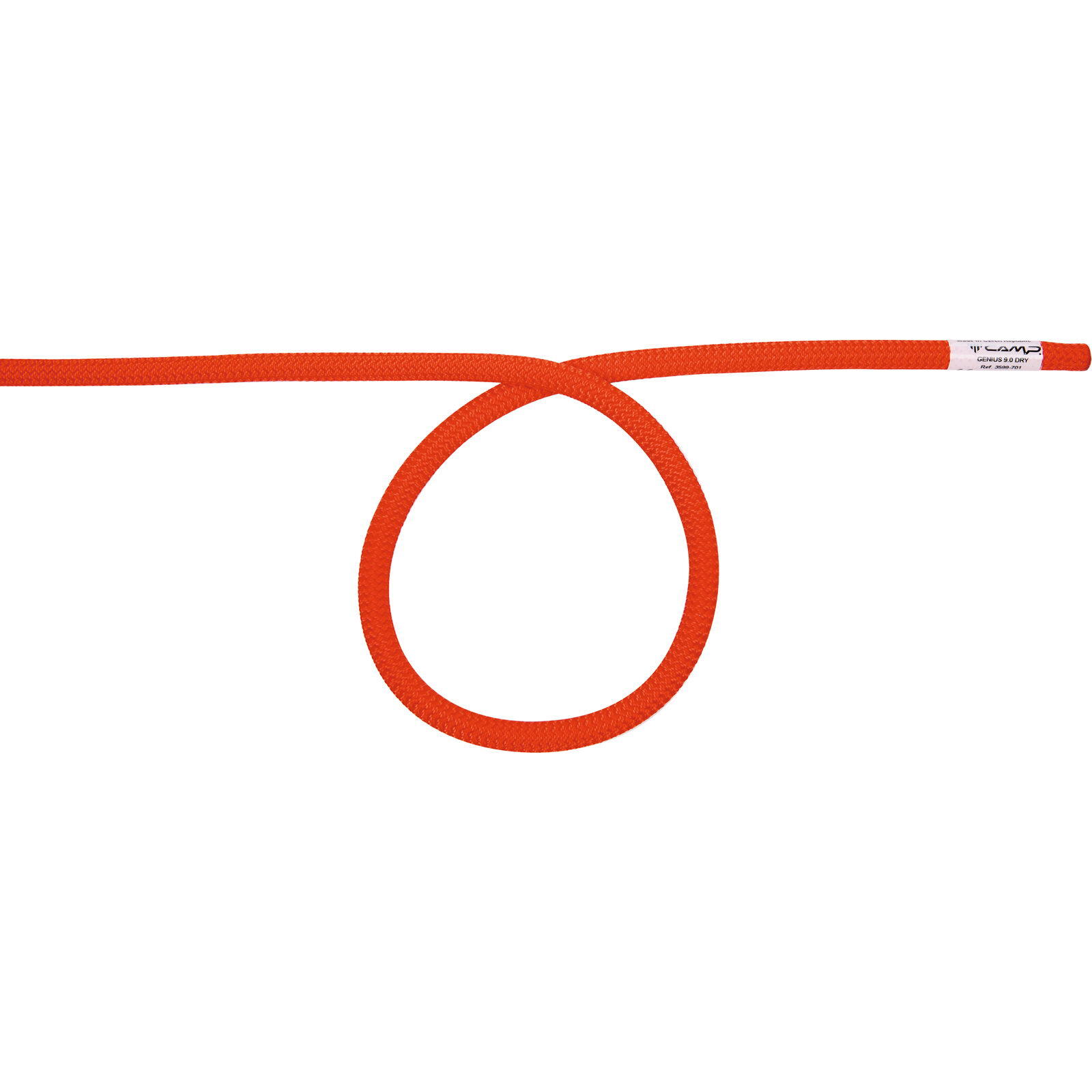 drei Normen Kletter-Seil Genius 9.0 Dry red 2/3