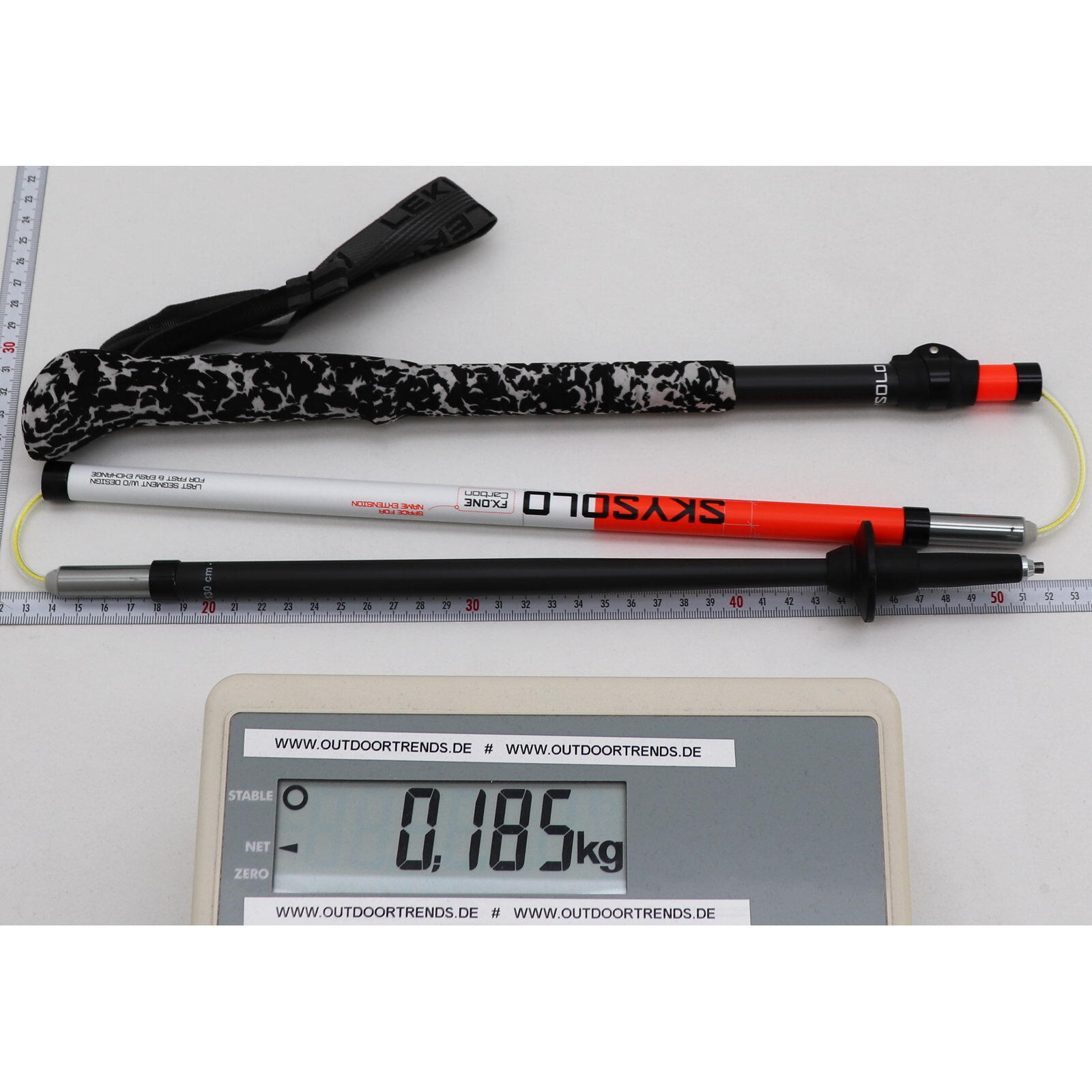 Bastões de Trekking LEKI Skysolo FX.One Carbon 7/7