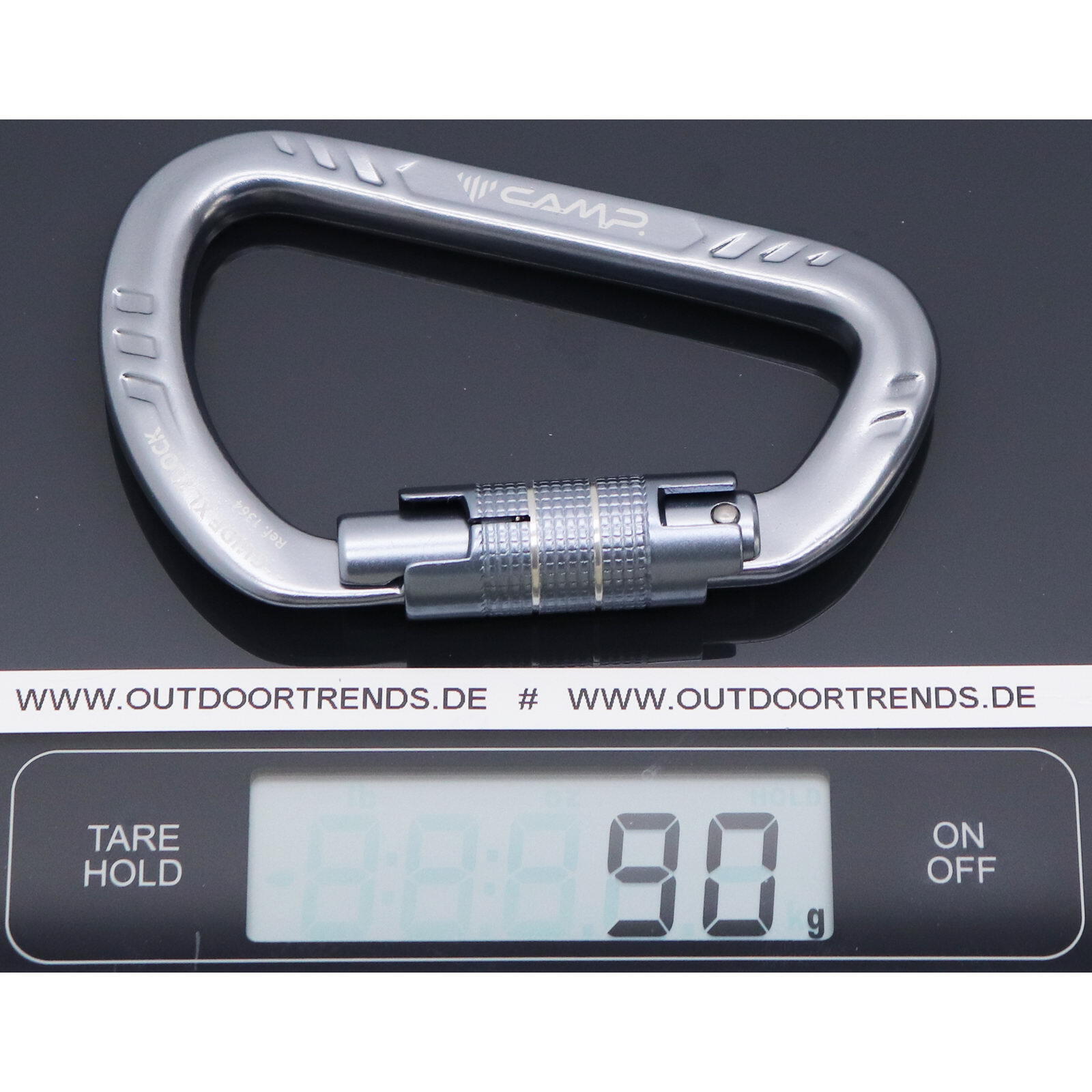 Verschlusskarabiner Guide XL 2Lock titanium 2/2