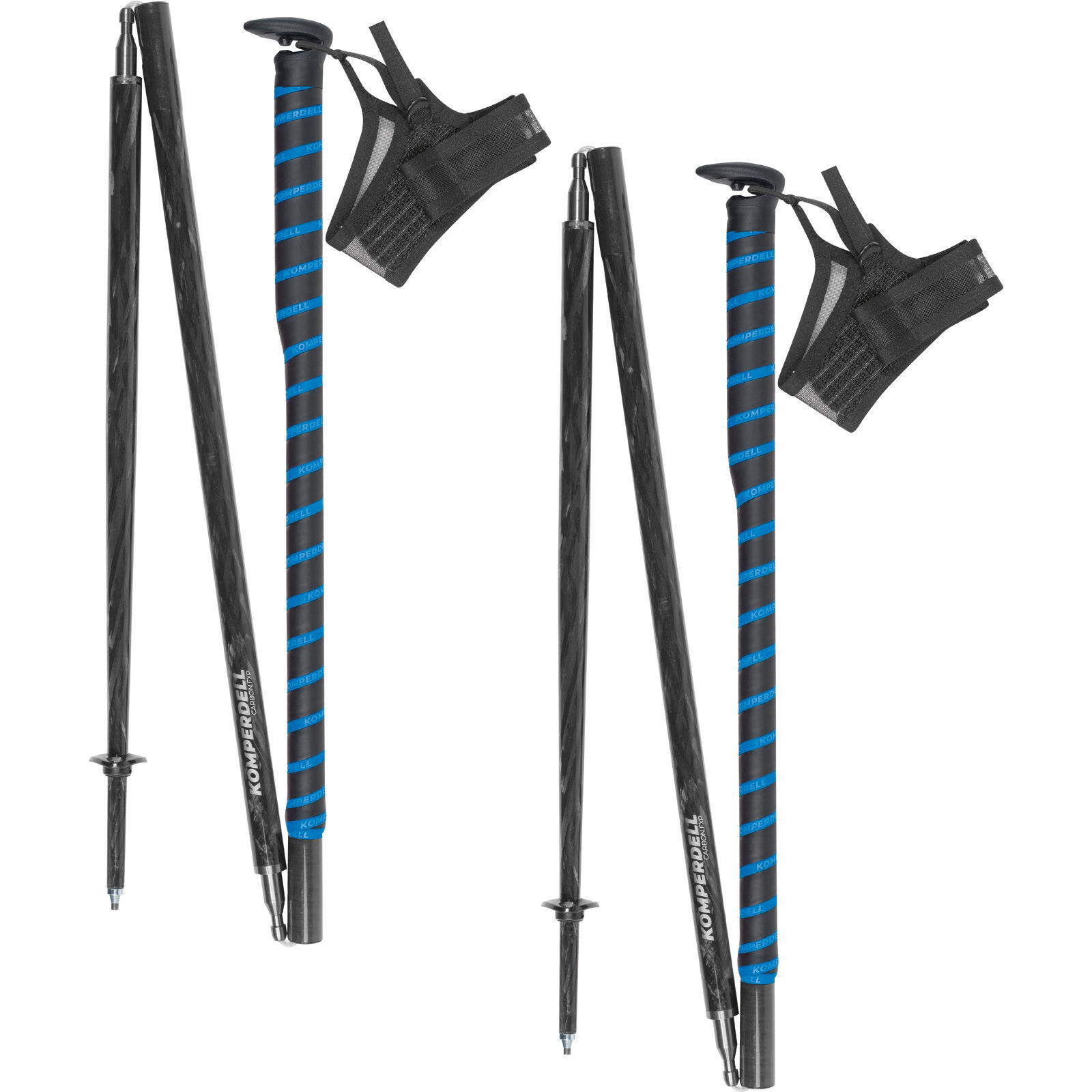 Trailrunning-Stöcke FXP Composite Trail blue 3/3