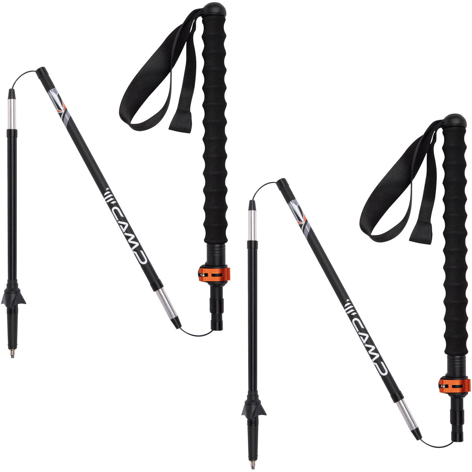 Bâtons pliables Camp Sky Carbon Plus réglables 115-135 cm 2/7