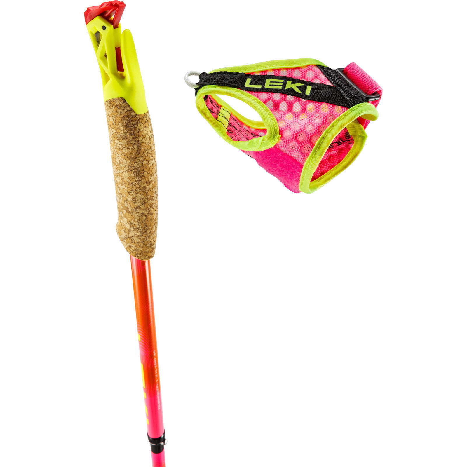 Bâtons de trail running LEKI Ultratrail FX One Superlite Pink 125 cm 4/7