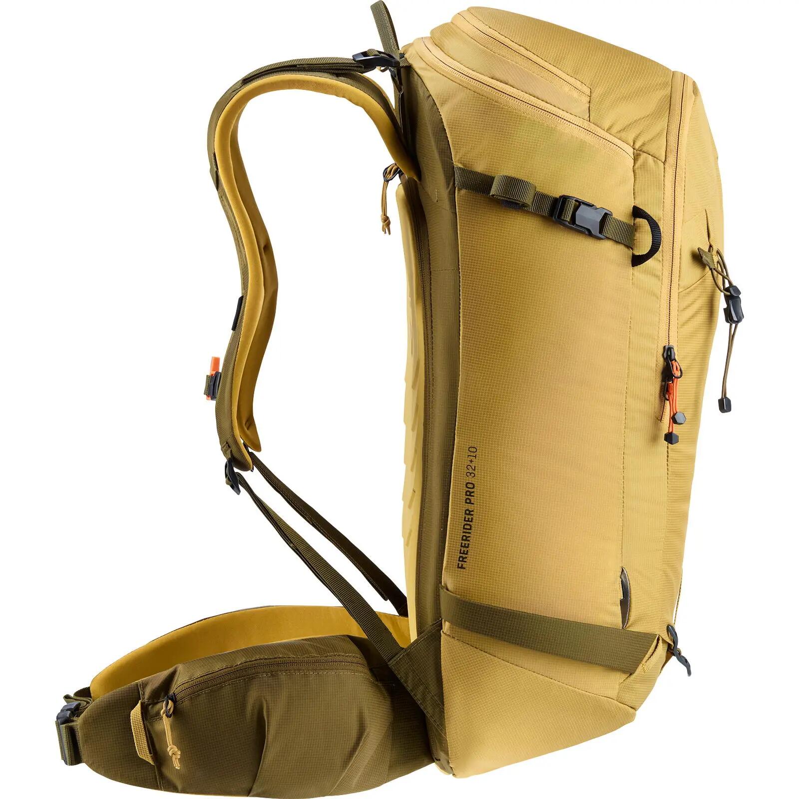 Skitourenrucksack Freerider Pro 32+10 savanna-nori 3/7