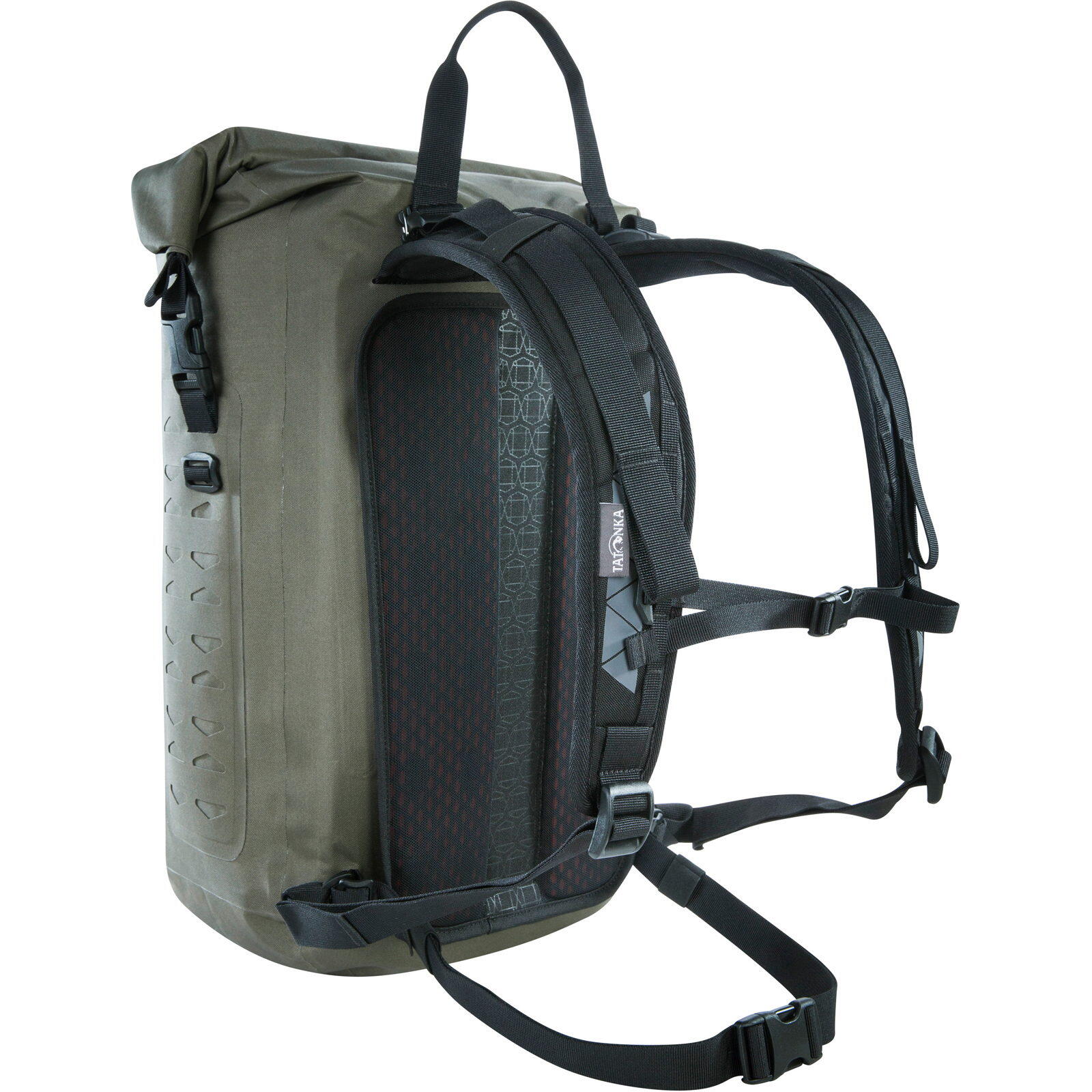 Fahrradrucksack Commuter Rolltop 25 WP stone grey olive 2/7