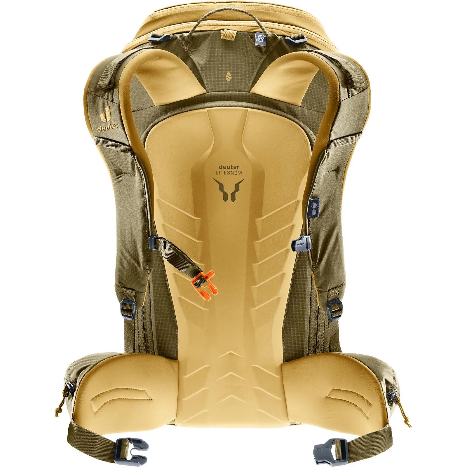 Skitourenrucksack Freerider Pro 32+10 savanna-nori 2/7