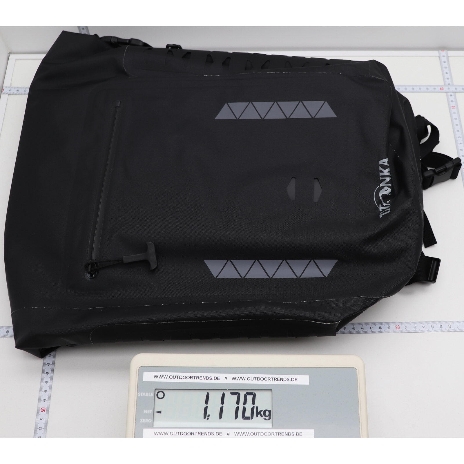 Fahrradrucksack Commuter Rolltop 25 WP black 5/7