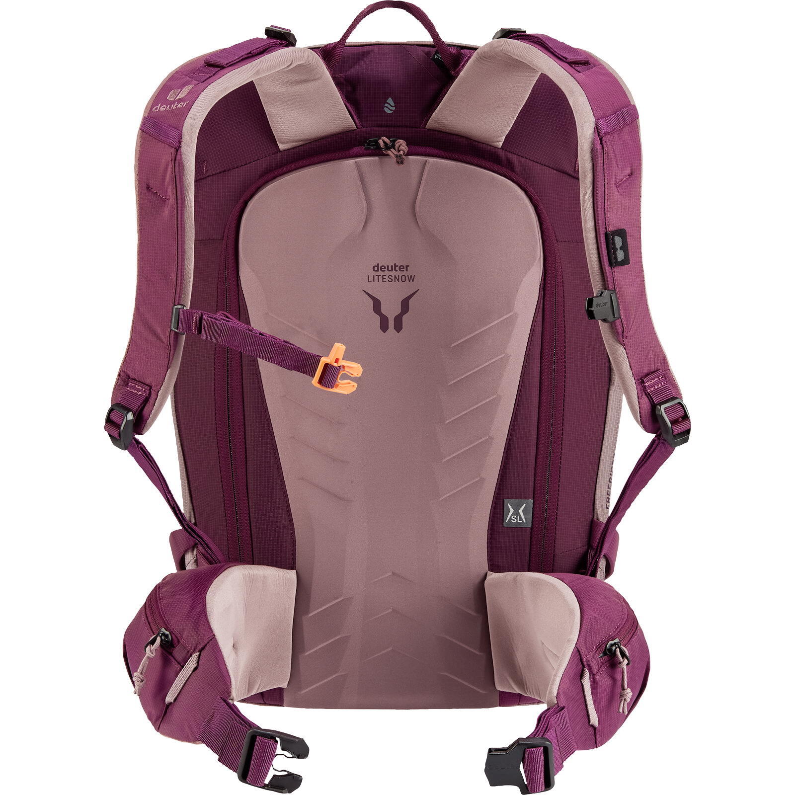 Plecak damski Deuter Freerider 22 SL - ashrose/cassis 2/7
