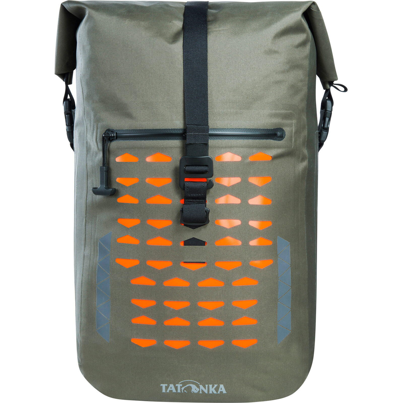 Fahrradrucksack Commuter Rolltop 30 WP stone grey olive 3/7