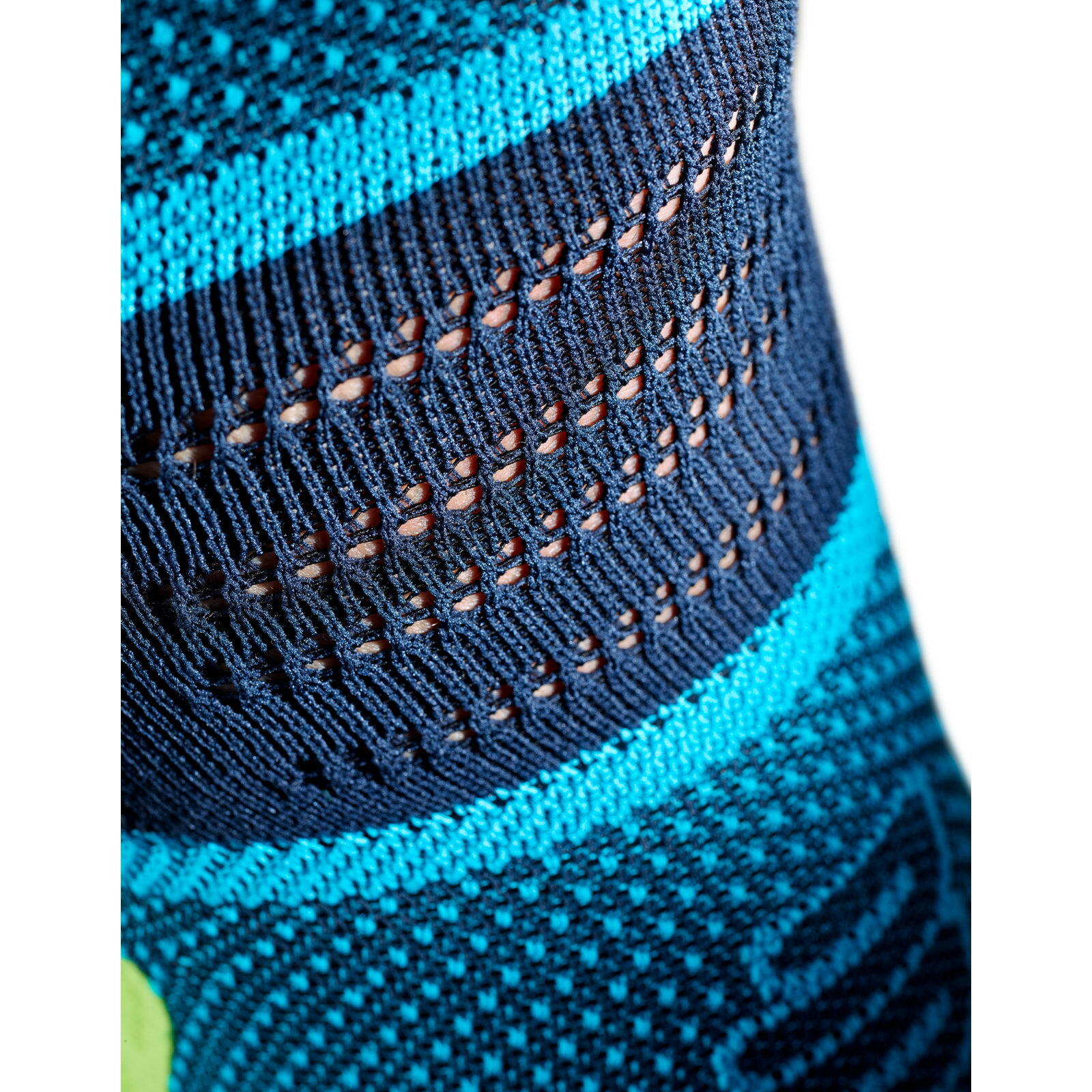 Kniebandage Sports Knee Support all white 4/6