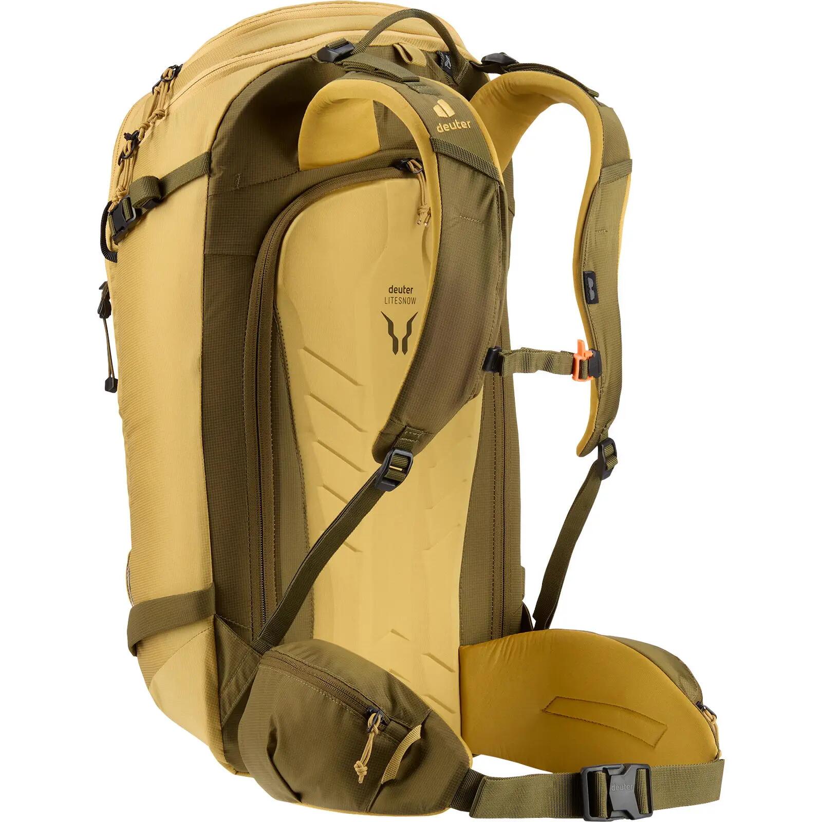 Skitourenrucksack Freerider Pro 32+10 savanna-nori 4/7