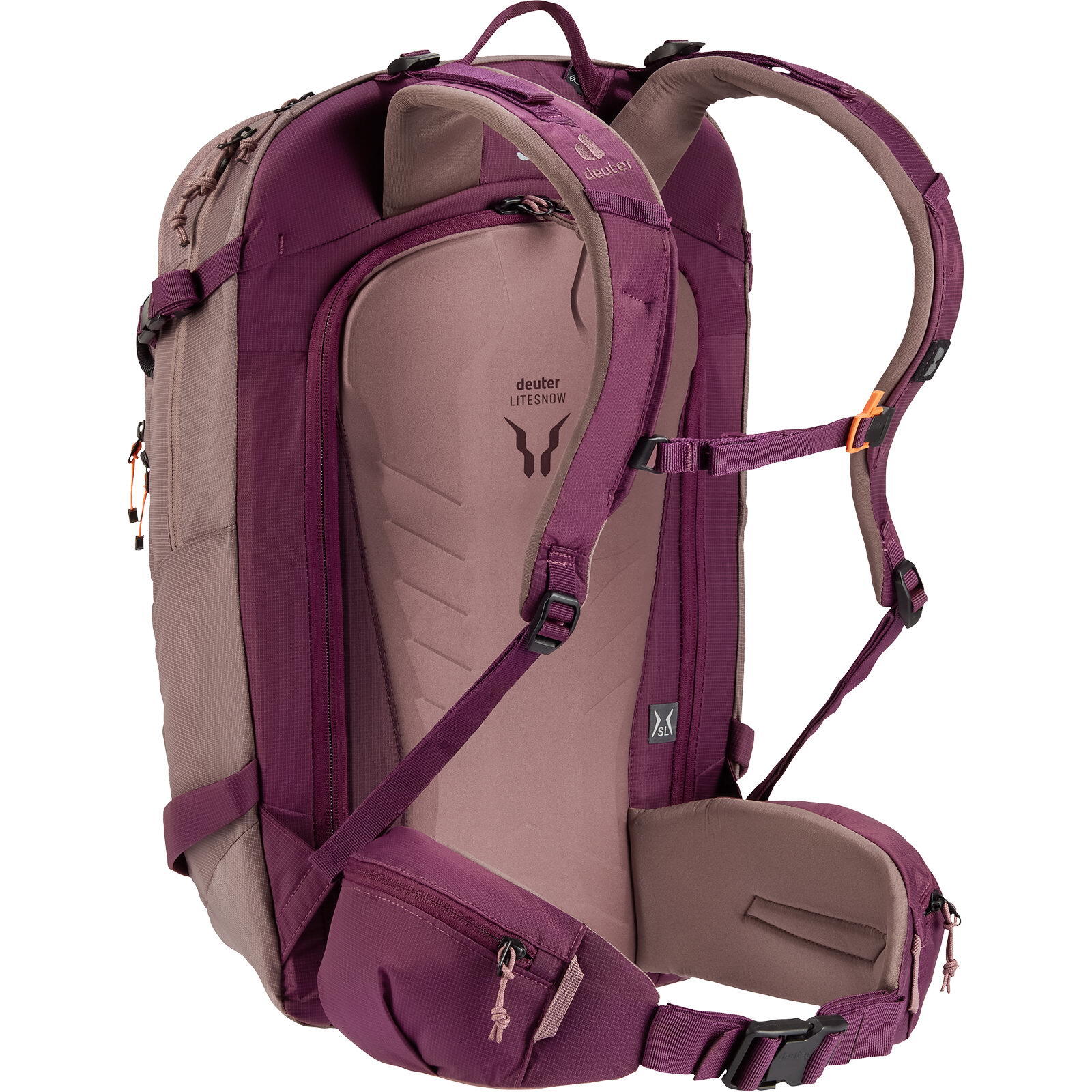 Plecak damski Deuter Freerider 22 SL - ashrose/cassis 4/7
