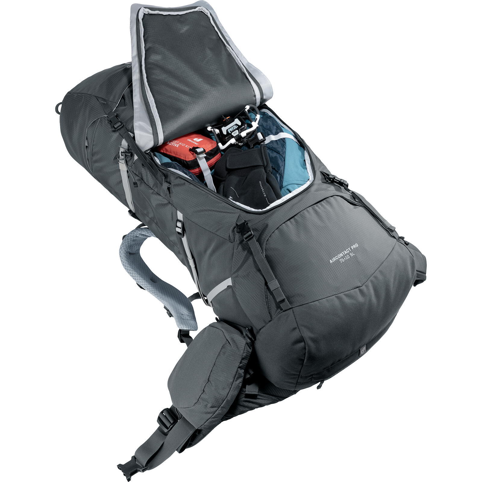 Plecak trekkingowy damski Deuter Aircontact Pro 75+10 SL - graphite 7/7
