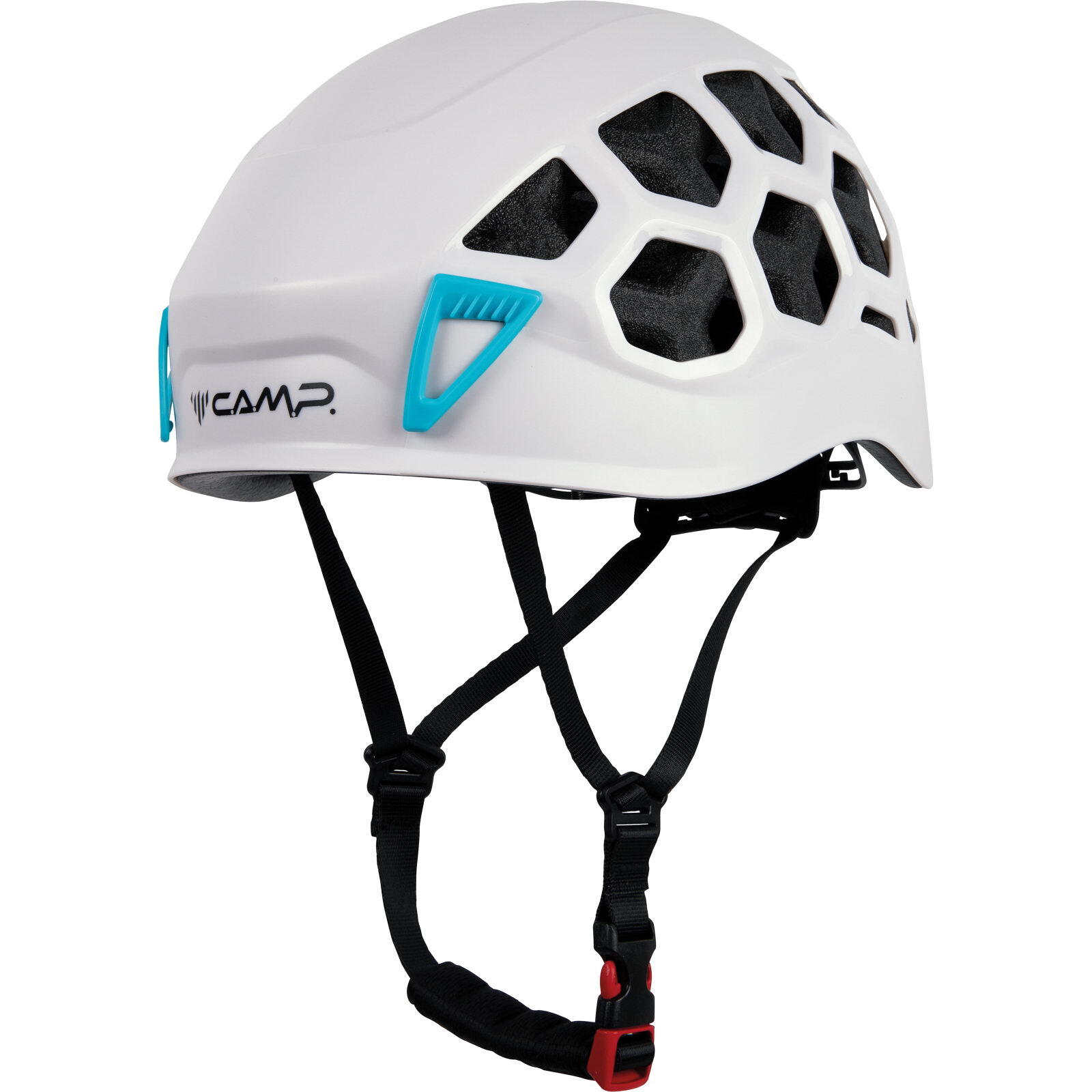 Casco de escalada CAMP Ikon Nova White S, 18 ventilaciones, ajuste micrométrico 1/7