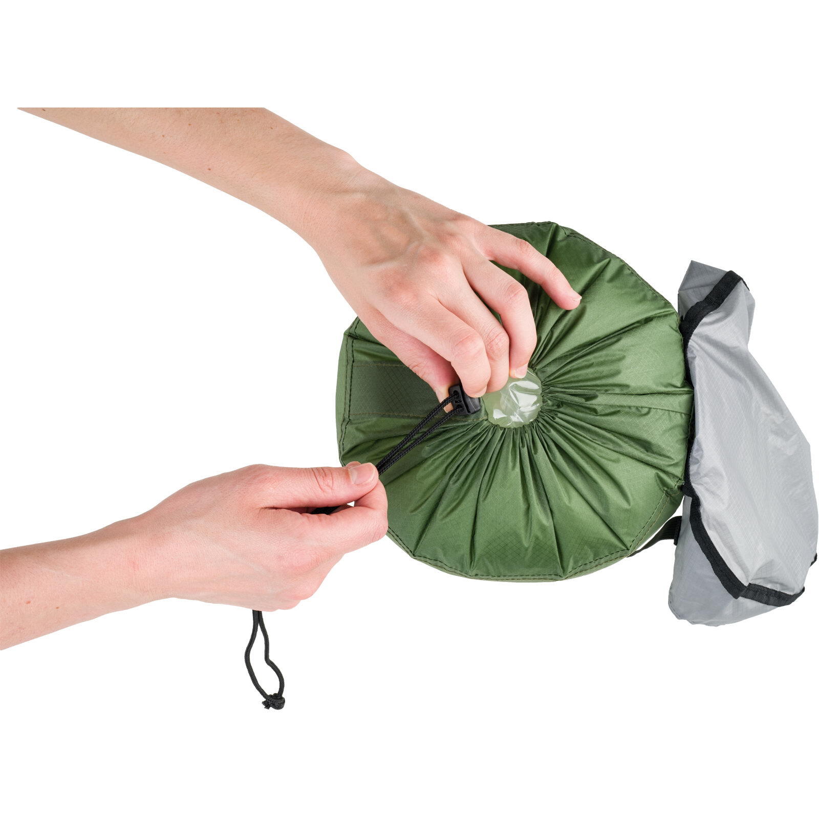 Worek kompresyjny Cocoon Compression Bag Ultralight 5 L - myrtle green 6/7