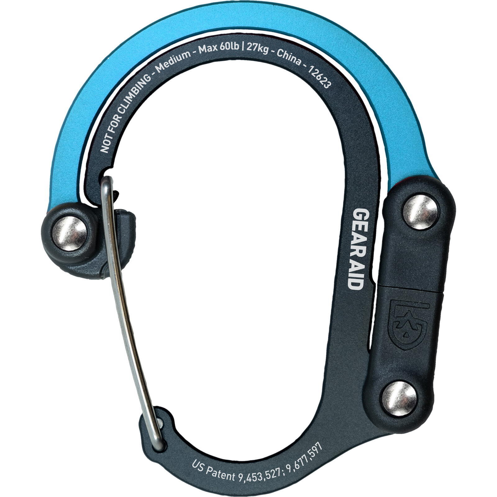 Materialkarabiner Heroclip M blau 2/7