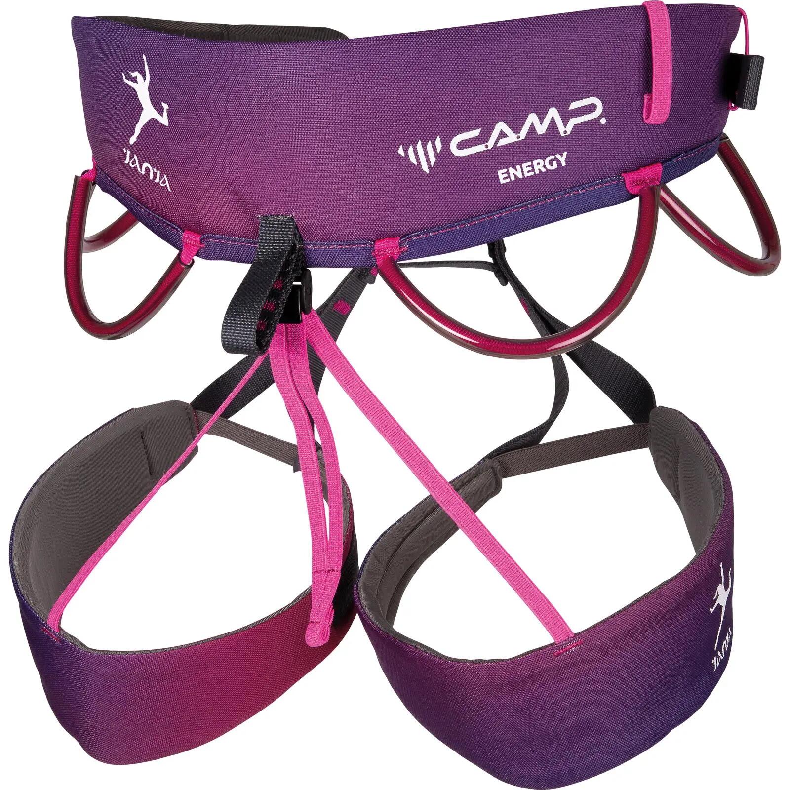 Harnais d'escalade Camp Energy Janja violet léger mousse autobloquante 2/7