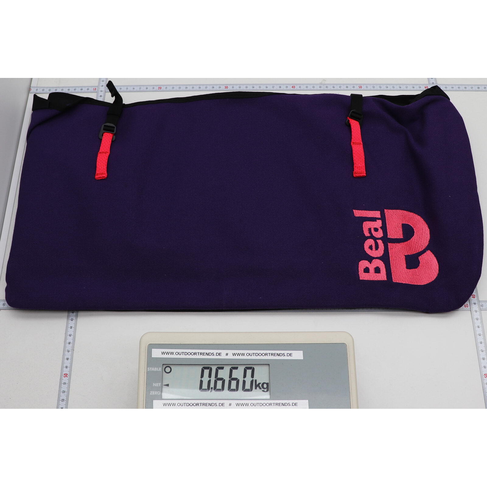 Sac Beal Folio 2 35 L – protection corde ≤80 m, bâche intégrée, boucles métal 2/2