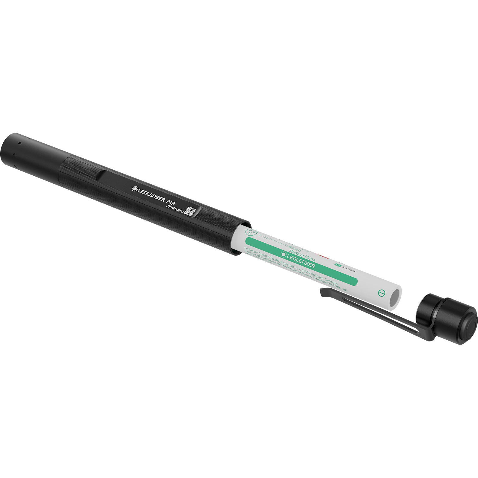 Lampe torche LED rechargeable –  300 lm, IP54, portée 100 m, USB-C – P4R 5/7