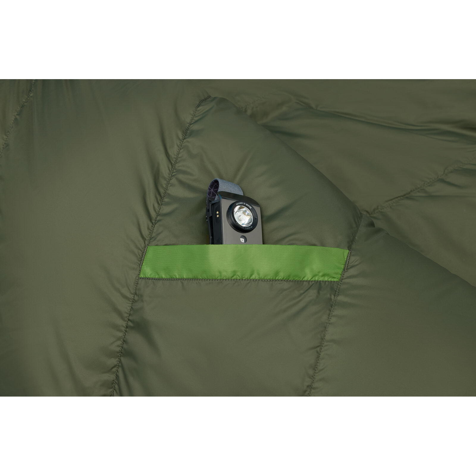 Daunen-Schlafsack Mad River 30 foliage-rosin green 4/7